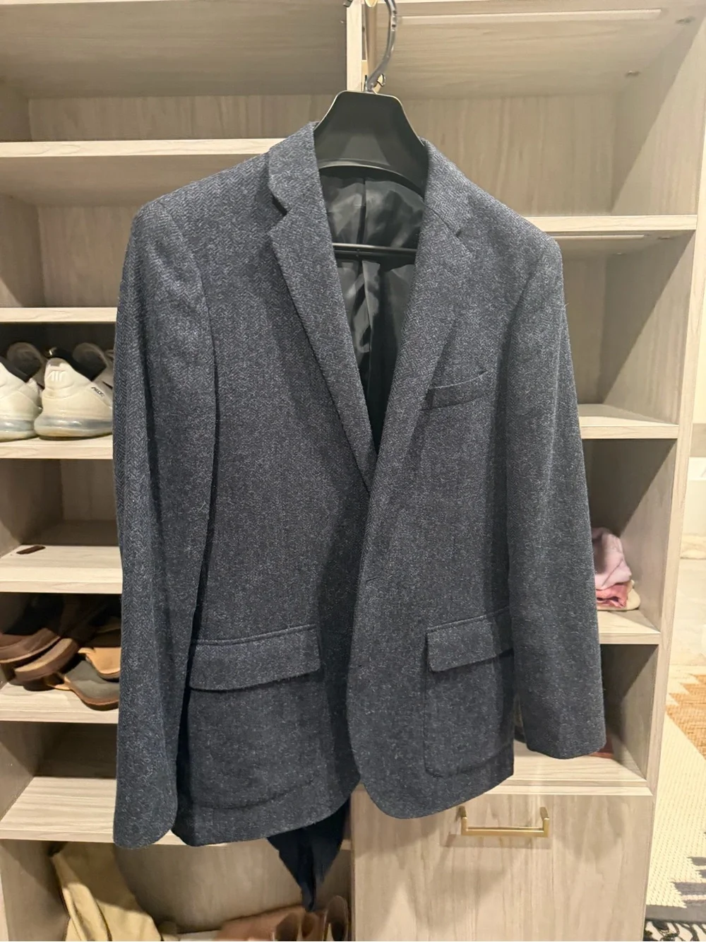 J. Crew Navy Heather Sport Coat